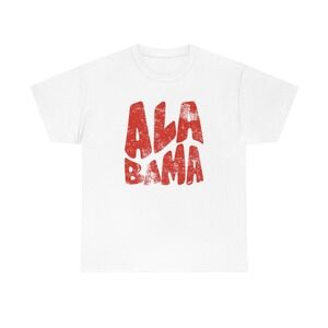 Retro Alabama Shirt White Shirt